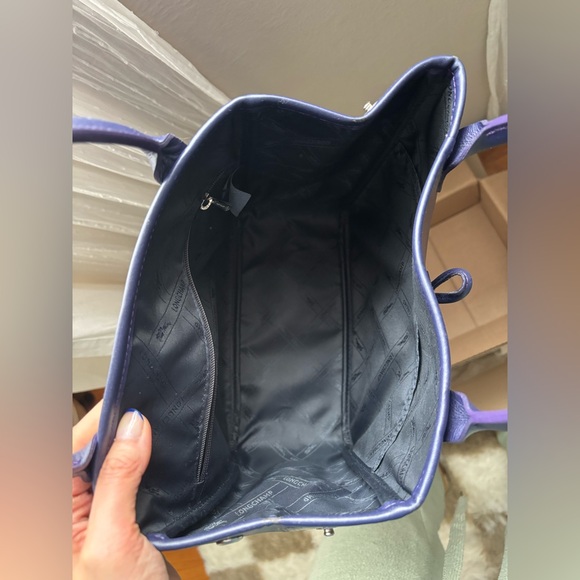 Vintage rosseau tote - indigo leather - Picture 6 of 7